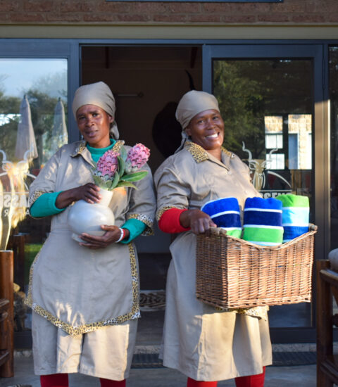 gallery with staff of claassens safaris