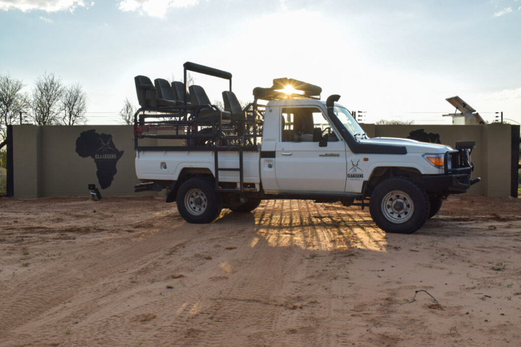 Gallery with vehicle of Professional Hunters of Claassens Safaris